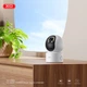 Смарт камера 3MP 2304х1296 Wi-Fi двухсторонняя связь для дома и офиса XO CR01 Белый - изображение 8
