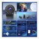 Проектор FIRE 408 HD 120ANSI 1280x720 Wi-Fi Bluetooth белый для домашнего кинотеатра диагональ 20-100 дюймов - изображение 8