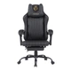 Крісло для геймера Fantech GC193 Чорний з регулюванням висоти та кута нахилу спинки до 130° - зображення 4