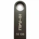 USB флешка Hi-Rali Shuttle 32GB черный металл для хранения данных USB 2.0 - изображение 1