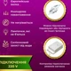 Гірлянда штора світлодіодна 200LED 3х3м 8 режимів GarlandoPro мультиколор для декору приміщень - зображення 4