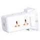 Сетевой фильтр удлинитель 2.8 м 6 розеток 2 USB 1 Type-C беспроводная зарядка белый ABS 2500 Вт - изображение 8