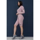 Шорты-велосипедки в рубчик с пушапом TotalFit HW146 XS Розовый (60399021) - изображение 2