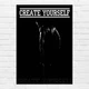 Плакат-постер Кавун Create Yiurselfю А3 Чорно-білий ПЛ000907А3 - зображення 1
