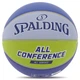 Мяч баскетбольный Spalding All Conference 77394Y №7 Сине-желтый (57484053) - изображение 4
