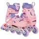 Набор роликовые коньки Banwei BW-220 39-42 Розовый (60508689) - изображение 4
