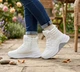 Ботинки женские No brand С393 зимние белые 37 24 см - изображение 3