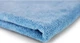 Тряпка Leadmax из микрофибры для полировки автомобиля 40x40 см GSM 300 для керамики, воска и твердых покрытий Голубая (LX-003-Blue) - изображение 3