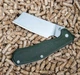 Ніж складаний Gerber Asada Framelock Pocket Knife Green Micarta ,клинок Stonewash, накладка Green Micarta - зображення 1