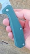 Ніж складаний Gerber Asada Framelock Pocket Knife Green Micarta ,клинок Stonewash, накладка Green Micarta - зображення 8