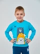 Свитшот Smil 104 Голубой 116596 - изображение 1