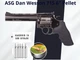 Пневматический револьвер ASG Dan Wesson 715 6" Pellet + 5 баллончиков + 500 пуль - изображение 1