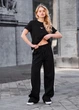 Штаны Женские Спортивные Стаф Черные Базовые Staff Wai Black S (384658) - изображение 1