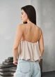 Женский Топ Стаф Бежевый Базовый Однотонный Staff Ed Beige XS (384531) - изображение 2