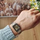Женские часы CASIO LTP-V007SG-9E прямоугольные комбинированные - изображение 4