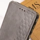Шкіряний чохол-книжка GETMAN Cubic (PU) для Samsung Galaxy A57 5G Grey - зображення 8
