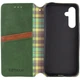 Шкіряний чохол-книжка GETMAN Cubic (PU) для Samsung Galaxy A57 5G Green - зображення 2