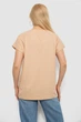 Футболка женская однотонная, цвет бежевый, XL, 244R2300 - изображение 4