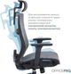 Крісло офісне Officepro Balance OC620-B-DG-DG Black/Dark Gray ( 13040 ) - изображение 4