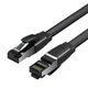 Патч-корд Vention CAT 8 SFTP RJ-45 40 Гбіт/с 2000 МГц Плоский 2 м Чорний (IKQBH) - зображення 1
