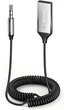 Bluetooth-адаптер Ugreen USB 2.0 Aux 3.5 мм CM309 Bluetooth 5.3 автомобільний приймач AUX Gray (35053) - зображення 1
