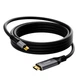 Кабель Conable Type-C to mini HDMI 4K@60Hz, 2K@120Hz, 1080P@120Hz, 1.8м black - изображение 1
