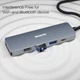 USB-хаб Benfei USB-C Hub 5 in 1, 2xUSB-A 2.0, 1xUSB-A 3.2, USB-C PD 100Вт, HDMI 4K@30Гц, 0.2м, grey - зображення 7