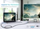 Кабель BlueRigger Type-C to DVI-D 4K@30Hz, 2K@60Hz, 1080P@60Hz, 4.5м black - зображення 9