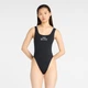 Женское черное боди New Balance Trackside Bodysuit 40 (L) (WS61T61OBK) - изображение 2