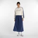 Жіночий бежевий реглан New Balance Satin Woven Pullover 38 (M) (WT61145ILIN) - зображення 2