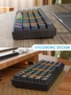 Игровая влагозащищенная компактная клавиатура MageGee TS91, c RGB подсветкой, 61 клавиша, IPX4, мембранная, проводная, ENG, чёрный - изображение 6