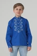 Дитча вишиванка для хлопчика Квіти життя Folk Moda 122 Синій (kvti-zhittq-sinj-311211171) - изображение 1