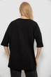 Футболка AGER 4XL Черно-бежевый 244R3008-1 - изображение 4
