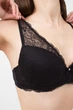 Кружевной бюстгальтер Giulia Letizia 1242/41N 80D Black, женский бюстгальтер пуш-ап, нижнее белье Джулия - изображение 5