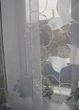 Комплект панельных шторок до пола Lumelle Flowers карниз 250см белые (21_6т) - изображение 4