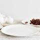 Тарілка Homla Sylia овальний з орнаментом білий 25x34 см (5904183874715) - зображення 5