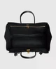 Сумка кожаная с логотипом Balenciaga Тоут Bel Air Carry All Черный - изображение 4
