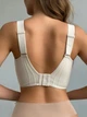 Бесшовный бюстгальтер 5XL (100F, 105C, 105D, 105E) Free Bra с глубоким сеточкой декольте Анатомический эластичный лиф широкие бретели без косточек Бежевый 583357519 - изображение 15