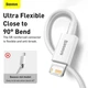 Кабель Baseus Superior Series Fast Charging Data Cable USB to Lightning 2.4A 2м (CALYS-C02) White - изображение 13
