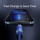 Кабель Baseus Crystal Shine Series USB to Lightning 2.4A 2м (CAJY000103) Blue - зображення 15