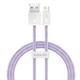Кабель Baseus Dynamic Series Fast Charging USB to Lightning 2.4A 1м (CALD000405) Purple - изображение 1