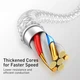 Кабель Baseus Dynamic Series Fast Charging USB to Lightning 2.4A 1м (CALD000402) White - изображение 11