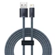 Кабель Baseus Dynamic Series Fast Charging USB to Lightning 2.4A 2м (CALD000516) State Grey - зображення 1