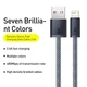 Кабель Baseus Dynamic Series Fast Charging USB to Lightning 2.4A 2м (CALD000516) State Grey - зображення 10
