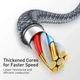 Кабель Baseus Dynamic Series Fast Charging USB to Lightning 2.4A 2м (CALD000516) State Grey - зображення 13