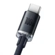 Кабель Baseus Crystal Shine Series Fast Charging Data Cable USB to Type-C 100W 20V 5A 2м (CAJY000501) Black - зображення 12
