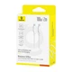 Кабель Baseus Silky Series Fast Charging Data Cable Type-C to Type-C 100W 20V 5A 2м (P10377704213-01) White - зображення 5