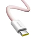 Кабель Baseus Dynamic 4 Series Fast Charging Data Cable Type-C to Type-C 100W 20V 5A 1м (P10381400411-00) Pink - зображення 4