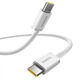 Кабель Baseus Dynamic 4 Series Fast Charging Data Cable Type-C to Type-C 100W 20V 5A 2м (P10381400211-01) White - зображення 2