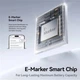 Кабель Baseus Dynamic 4 Series Fast Charging Data Cable Type-C to Type-C 100W 20V 5A 2м (P10381400112-00) Black - зображення 6
